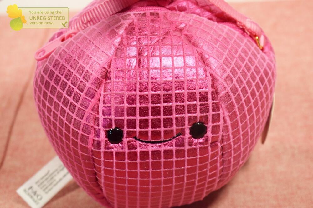 FAO Schwarz Toy Plush Purse Disco Ball Pink